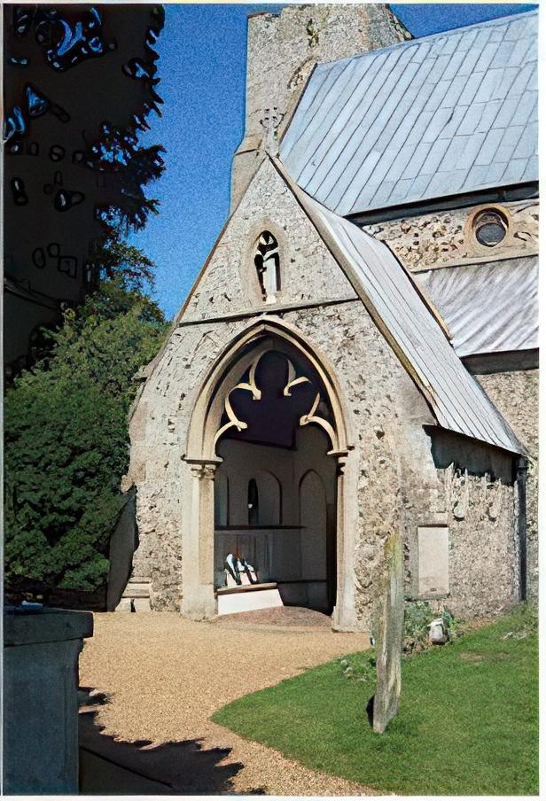 South Porch as it is today - St. Mary's, Old Hunstanton