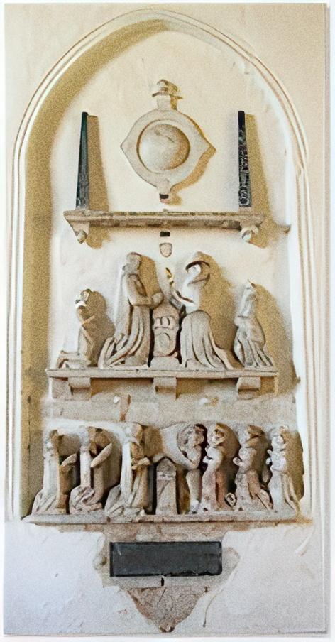 The Richard Stone memorial - St. Mary's, Holme-next-the-Sea