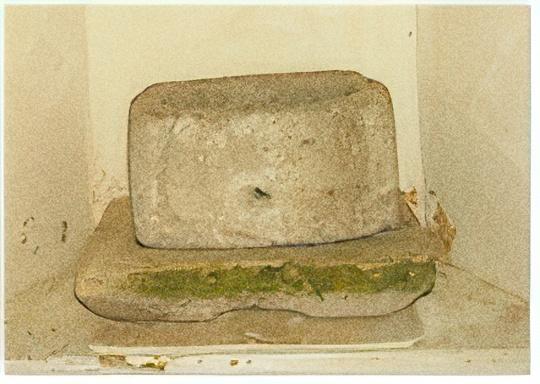 Old stone font - St. Mary's, Holme-next-the-Sea